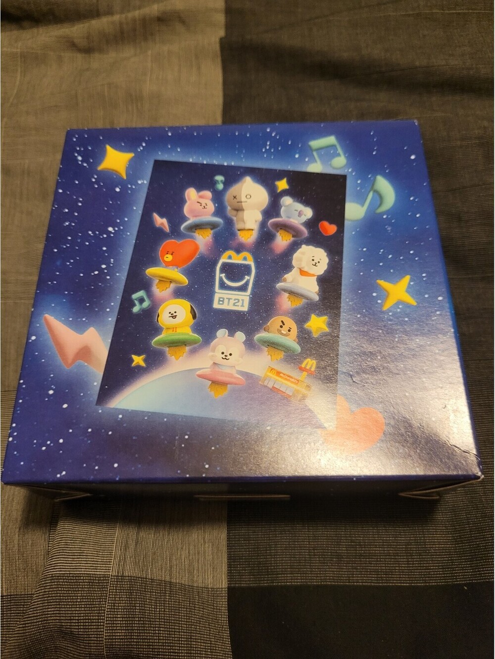 McDonald’s BT21 Poster & Sticker Roll Happy Meal Collectible New in Package